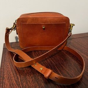 Madewell Leather Camera Crossbody